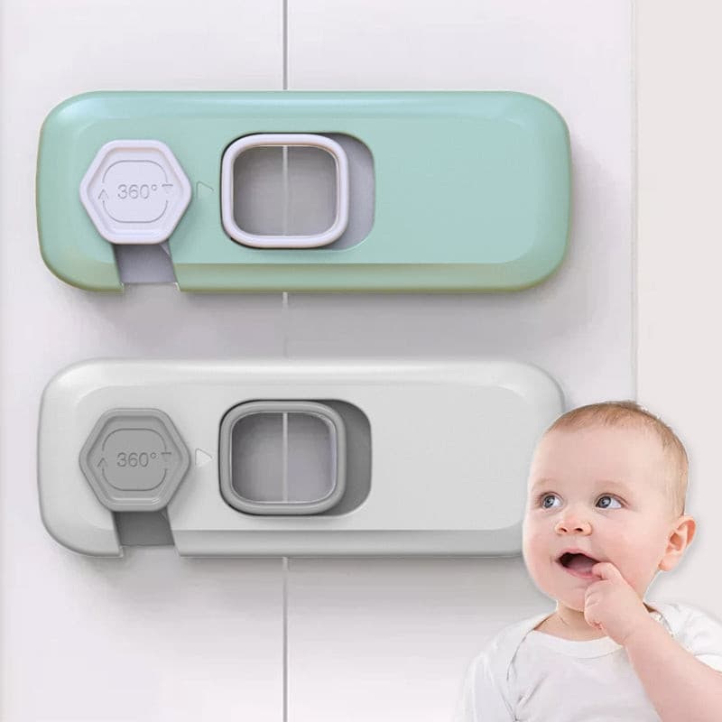Door Catch Lock Toddler Kids Child Cabinet Safety Lock For Baby Safety Child Lock